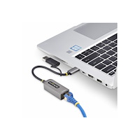 StarTech.com StarTech.com 2.5GbE USB-C to Ethernet Adapter with USB-A Converter - nätverksadapter - USB-C 3.2 Gen 1 / Thunderbolt 3 -...