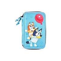 Euromic BLUEY 2-fack fylld pennfodral, 300D RPET nylon, A6 antecknin...