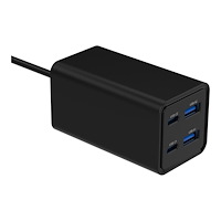 Gembird Gembird strömadapter - 2 x 9-stifts USB typ A, 2 x USB-C - 65 Watt