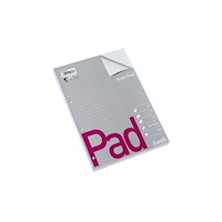 BANTEX Block Bantex A4, linjerat med hål