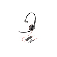 Hewlett-Packard HP Poly Blackwire 3220 - headset - USB-C