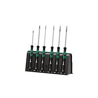 Wera Werkzeuge GmbH Wera 2035/6 B Elektriker-skruvmejselsats + rack, 55 mm, 205...