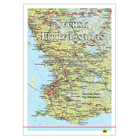 Thomas Helin Svensk järnvägsatlas : nuvarande och historiska järnvägslinjer återgivna på bakgrund av dagens geografi och vägnät (inbu...