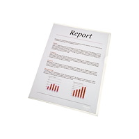 ESSELTE Esselte - L-formad mapp - för A4 - kapacitet: 40 ark - transparent