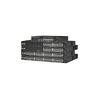 Hewlett Packard Enterprise HPE Aruba 6000 24G Class4 PoE 4SFP 370W Switch - switch - 24 portar - Administrerad - rackmonterbar