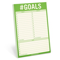 Abrams & Chronicle Books Knock knock #goals pad (inbunden, eng)