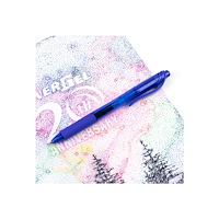 Pentel Gelpen, Pentel EnerGel X BL107, 0,7 mm, medium, blå, pakke a...