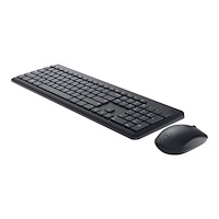 DELL Dell Keyboard and Mouse KM3322W - sats med tangentbord och mus - QWERTY - USA, internationellt - svart Inmatningsenhet
