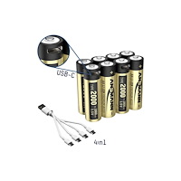 ANSMANN-ENERGY Ansmann 1312-0039 Uppladdningsbart AA-batteri Litium 1800 mA...
