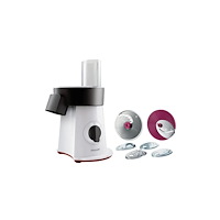 Philips Philips Viva Collection SaladMaker HR1388 - matberedare - 200 W - stjärnvit/svart/röd