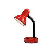 EGLO Eglo Basic - skrivbordslampa - E27 - röd