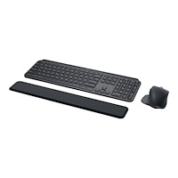 Logitech Logitech MX Keys Combo for Business - sats med tangentbord och mus - QWERTY - brittisk - grafit Inmatningsenhet