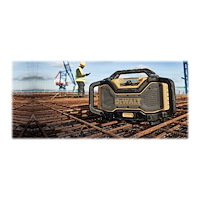 DeWalt DeWALT DCR027-QW - arbetsplatsradio - Bluetooth