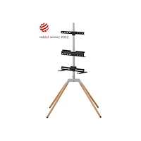 OneforAll One For All WM 7476 ställ - stativ - för platt panel - ek, silvergrå