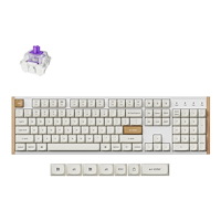 Keychron Keychron K10 HE - tangentbord - 100% full size - vit Inmatningsenhet