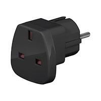 Goobay goobay - adapter för effektkontakt - power CEE 7/7 till BS 1363