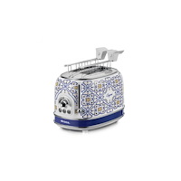 ARIETE Ariete 0155/0C, 2 skivor, Vit, Ljusblå, Metall, 810 W, 220-2...