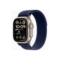 Apple Apple Watch Ultra 2 - naturlig titan - smart klocka med Trail Loop - blå - 64 GB