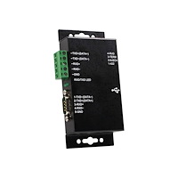 StarTech.com StarTech.com 1 Port Metal Industrial USB to RS422/RS485 Serial Adapter w/ Isolation (ICUSB422IS) - seriell adapter - USB