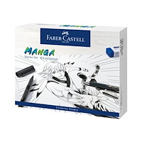 FABER-CASTELL Faber-Castell Manga Starter Set - uppsättning med fineliner och stiftpenna