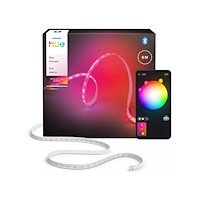 Philips HUE Philips Flux 6 m LED strip, Bluetooth, Hvid, Silikone, 20 W,...