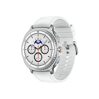 SAMSUNG Samsung Galaxy Watch8 Classic smart klocka med hybrid band - 64 GB - vit