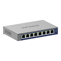 Netgear NETGEAR Plus GS108Ev4 - switch - 8 portar - ohanterad