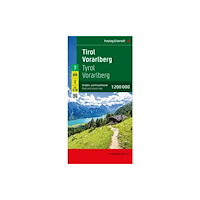 Freytag-Berndt Tyrol - Voralberg Road and Leisure Map