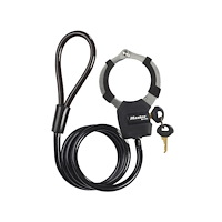 Master Lock MASTER LOCK Street Cuff, Wirelås, Svart, Stål, nyckel, 1000...