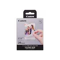 CANON Canon SELPHY XC-20L - färg (cyan, magenta, gul) - original - bläckbandskassett och papperssats