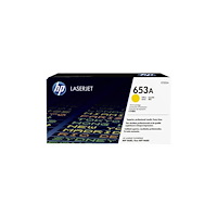 HP HP 653A - gul - original - LaserJet - tonerkassett (CF322A)