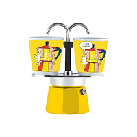 Bialetti Bialetti Mini Express Lichtenstein - percolator - 90 ml