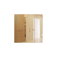 DANSANI DANSANI Tower brusereol 200 x 10 x 10 cm med 5 hylder, satin