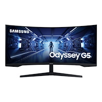 SAMSUNG Samsung Odyssey G5 C34G55TWWP - G55T Series - LED-skärm - böjd - 34" - HDR