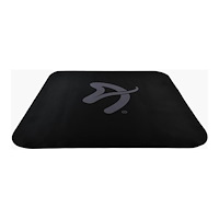 Arozzi Arozzi Zona - stolmatta - kvadrat - 116 x 116 cm - gråsvart