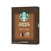 Starbucks Starbucks Nespresso House Blend kaffekapsel, 18 kapslar, 103...