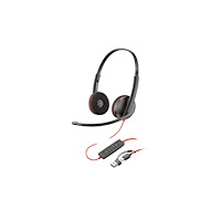 Hewlett-Packard HP Poly Blackwire 3220 - headset - USB-C