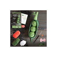 Schiffer Publishing Ltd Crochet Your Veggies Amigurumi Kit Peapod (bok, eng)
