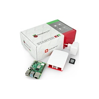 Raspberry Kit med Raspberry Pi 4B WiFi 8GB RAM + 32GB Micro SD + tillb...