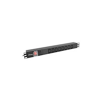 LANBERG Lanberg PDU-08I-0200-C20-BK - överspänningsskydd - 4000 Watt