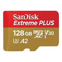 SANDISK SanDisk Extreme PLUS - flash-minneskort - 128 GB - mikroSDXC UHS-I