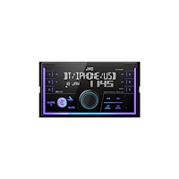 JVC JVC KW-X830BT, Sort, 2 DIN, 50 W, AAC, FLAC, MP3, WAV, WMA,...