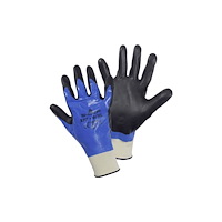 Showa Showa 4703 XL, Arbetshandskar, Svart, Blå, XL, Nitril, Nylon...