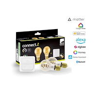 EGLO EGLO CONNECT-Z E27 Smarta Glödlampor med Filament – 2-pack m...