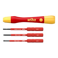 Wiha Wiha PicoFinish slimVario - screwdriver handle with bit set - 4 delar