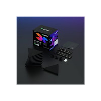 Nanoleaf Nanoleaf Shapes Expansion pack - trådlös belysningsuppsättning - LED x 10 - 0.54 W - totalt: 5.4 W - RGBW-lampa - 1200-6...