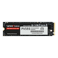 Patriot Memory Patriot Viper Gaming PV593 - SSD - 4 TB - PCI Express 5.0 x4 (NVMe)