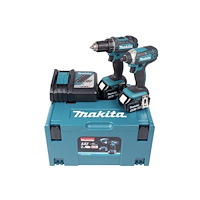 Makita Makita batteridrivet verktygssats Accum. tool compl. 18V 2x4...