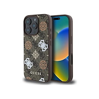 Guess Guess PU 4G Peony MagSafe Apple iPhone 16 Pro dėklas telefon...