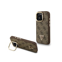 Guess Guess PU 4G Strass Triangel Logo Stativ Kameraram MagSafe dė...